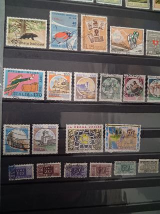 Lote 153 sellos Italia diferentes