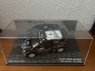 Coche a escala 1:43 Ford Fiesta WRC Latvala