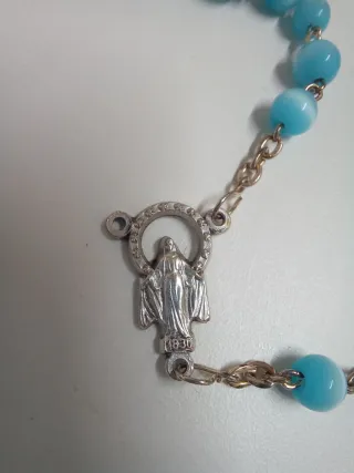 Rosario y cajita Juan Pablo II Vaticano