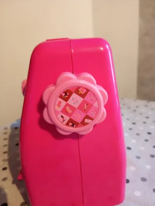 Máquina de Coser Barbie Infantil Rosa