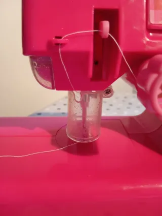 Máquina de Coser Barbie Infantil Rosa