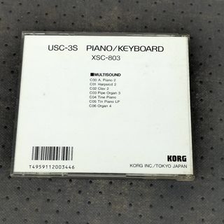 KORG 03R/W Tarjeta USC-3S Piano Keyboard