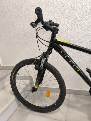 Bicicleta Rockrider Negra