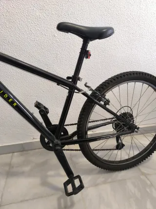 Bicicleta Rockrider Negra