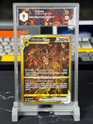 Pokemon Giratina V Astro GG69 GRAAD 9 Italiano