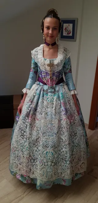 Traje de Fallera Niña entre 9 y 11 años