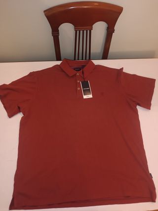 Polo Jack & Jones Talla XXL Algodón Rojo