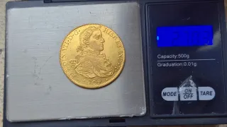 8 Escudos Oro Fernando VII 1809 México