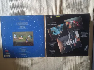 Lote 2 discos lp de vinilo años 80