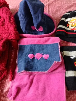 Conjunto infantil gorro y bufanda