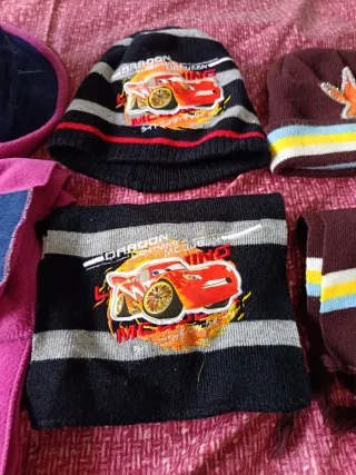 Conjunto infantil gorro y bufanda