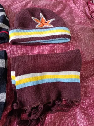 Conjunto infantil gorro y bufanda