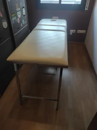 Camilla de estética plegable