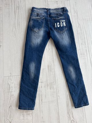 Pantalón Vaquero Icon Desgastado