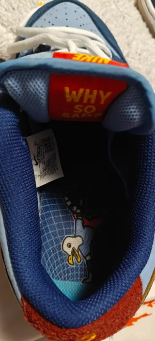 Zapatillas Nike SB Dunk Low Azul y Rojo