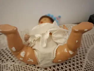Muñeca antigua Mariquita Pérez  de escaparate bebe