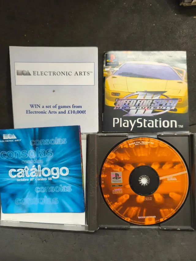 Need for Speed III Hot Pursuit per PS1, completo