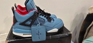 Jordan 4 Uomo Taglia 40 Blu Nuovo con Scatola