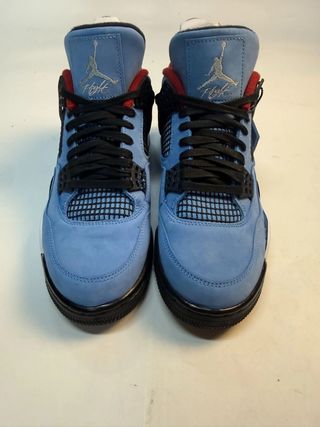 Jordan 4 Taglia 42 Uomo Blu/Rosso