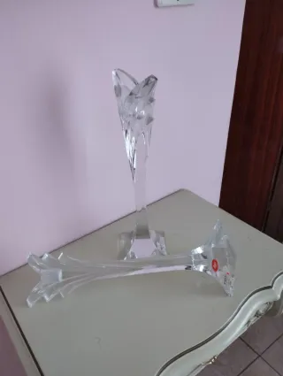 Porta candele in Cristallo