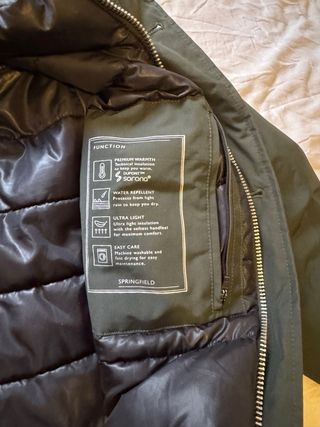 Chaqueta Springfield verde hombre Talla M