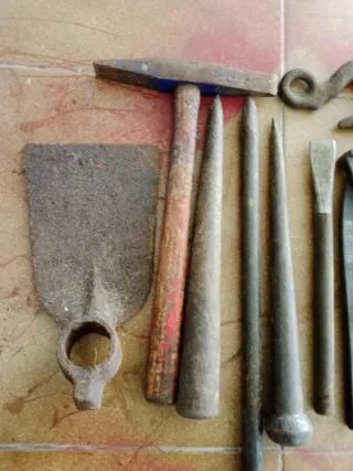 Lote herramientas antiguas