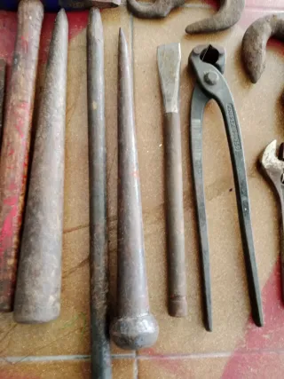 Lote herramientas antiguas