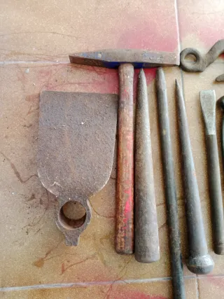 Lote herramientas antiguas