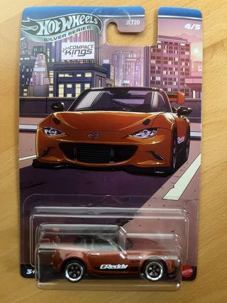 Hot Wheels Mazda Miata NC Silver Series