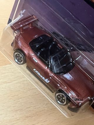 Hot Wheels Mazda Miata NC Silver Series