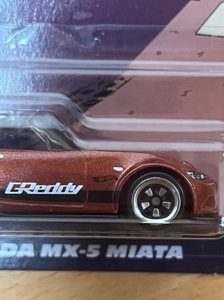 Hot Wheels Mazda Miata NC Silver Series
