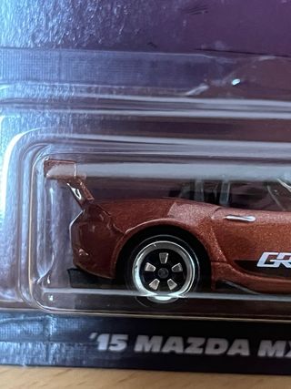 Hot Wheels Mazda Miata NC Silver Series