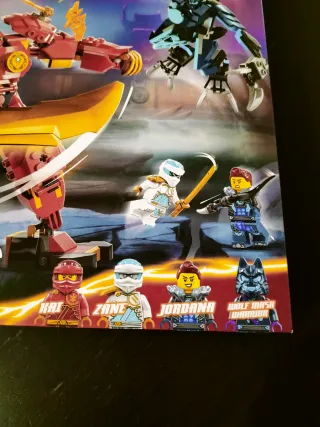 LEGO Ninjago 71808 Kai's Elemental Fire Mech