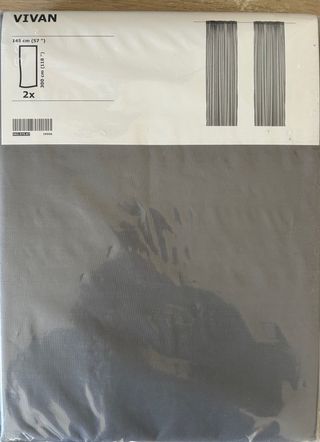 Cortinas VIVAN 145x300 cm (2 unidades)