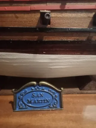 Maqueta Barco San Martín