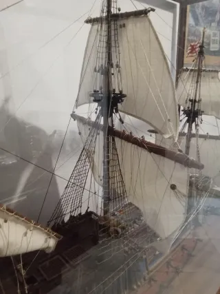 Maqueta Barco San Martín