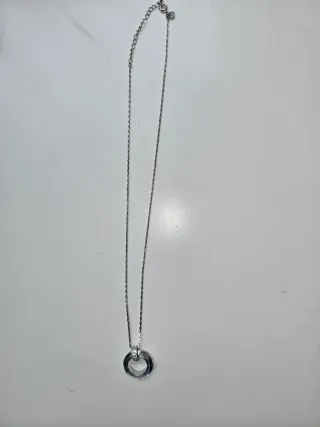 Colgante aguamarina con cadena