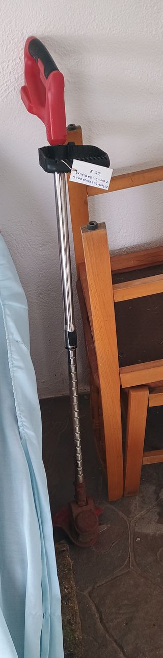Mini desbrozadora a batería