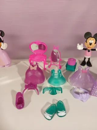 Lote Figuras Minnie Mouse y Accesorios