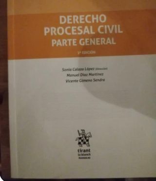 DERECHO PROCESAL CIVIL. PARTE GENERAL. Segunda edi
