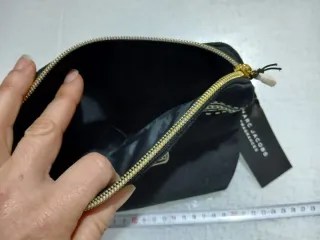 Porta trucco Marc Jacobs nero nuovo