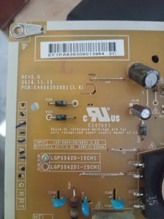 Placas Electrónicas TV LG