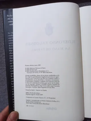 La mano de Fátima (Novela histórica)