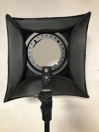 Softbox plegable flash de mano 50cm