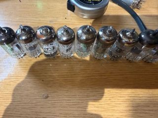 Lote 9 Válvulas 12AT7 WA RT ECC81 ECC801s