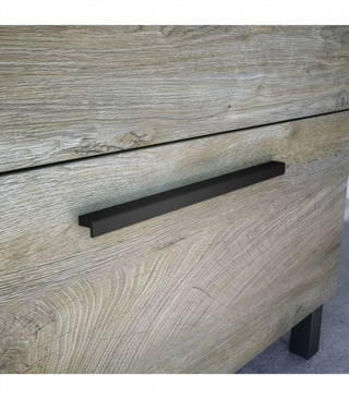 Mueble De Baño 2 Cajones Y Espejo Con Lavabo. Rob