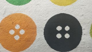 Alfombra Ikea Botones Multicolor