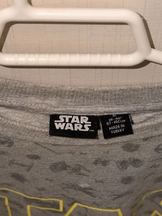 Sudadera Star Wars Gris y Amarillo
