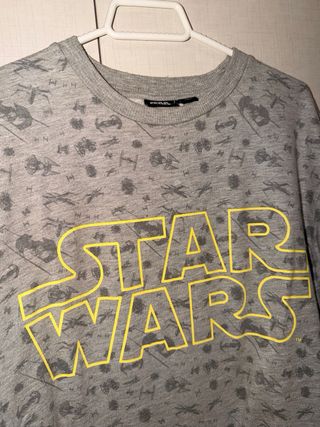 Sudadera Star Wars Gris y Amarillo
