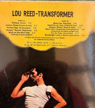 Vinilo Lou Reed - Transformer